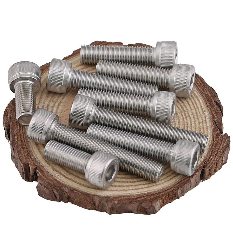M6 – 0.75 Fine Thread 304 Stainless Steel Socket Head Caps Screws Metric DIN 912