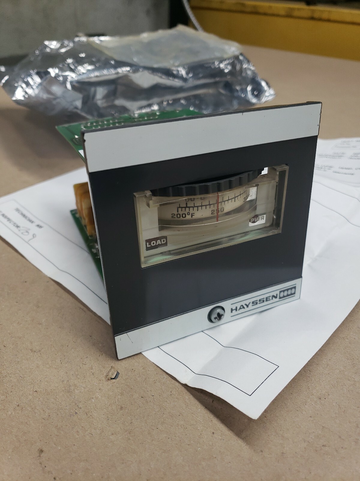 Hayssen 6A14-71C-60 Temp Controller #110Z38RM
