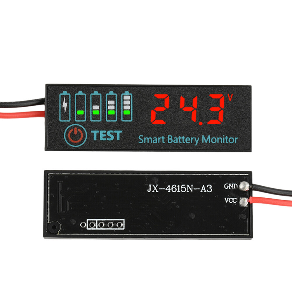 2X DC7-55V Li-ion Battery Level Indicator Tester LED Voltage Power Monitor new