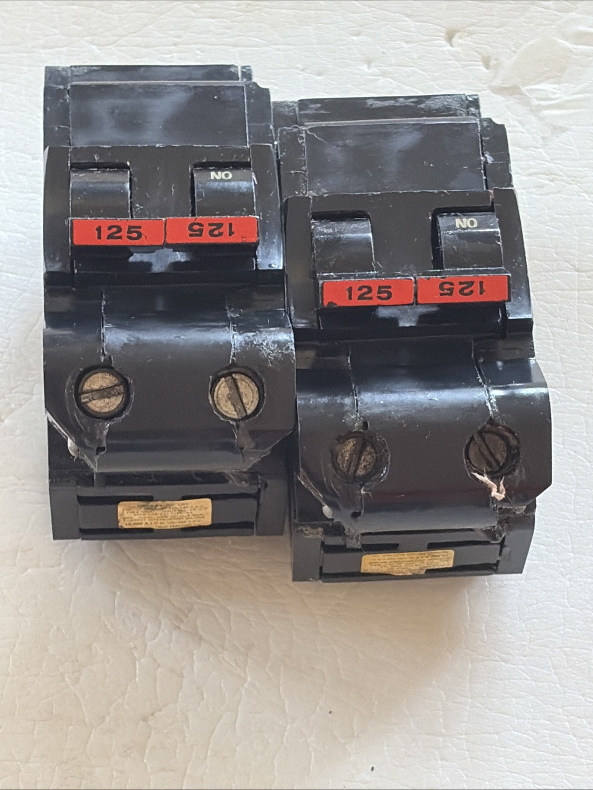 FEDERAL PACIFIC NA2125 2 Pole 125 AMP NA Stab-Lok MAIN FPE NA2P125 2PNA125