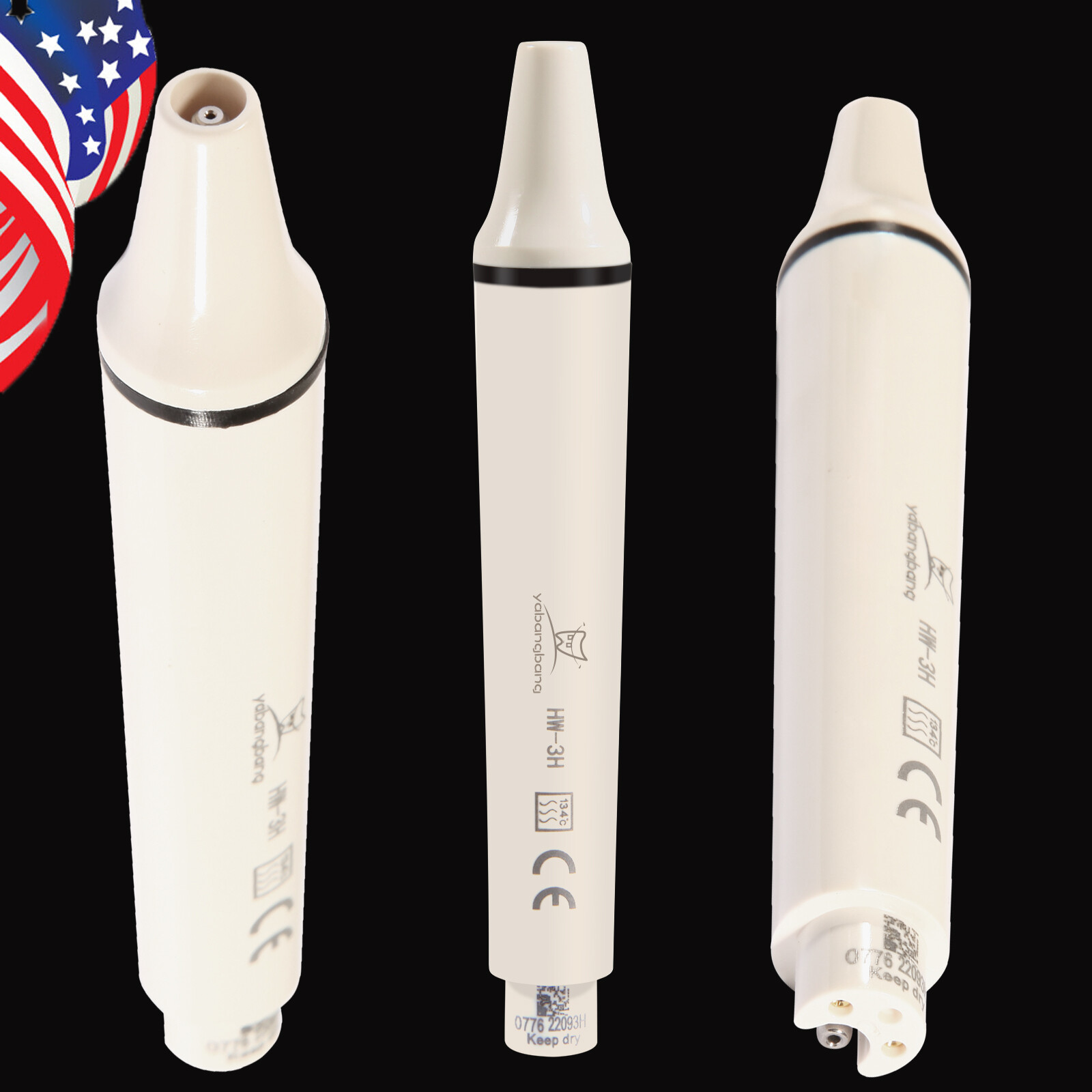 5 Pcs USA NSK Style Dental Slow Low Speed Straight Handpiece Nosecone HP NEW