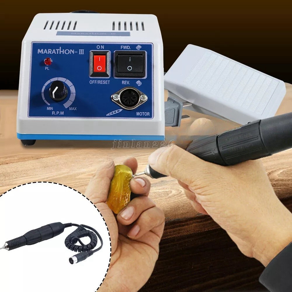 USA Dental Lab Marathon Drill Micro Motor Polisher & 35K RPM Polishing Handpiece
