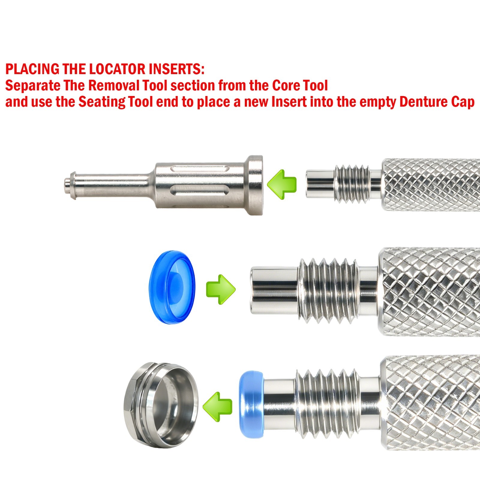 US Dental Locator Abutment for ZIMMER Screw-Vent 4.5 Platform