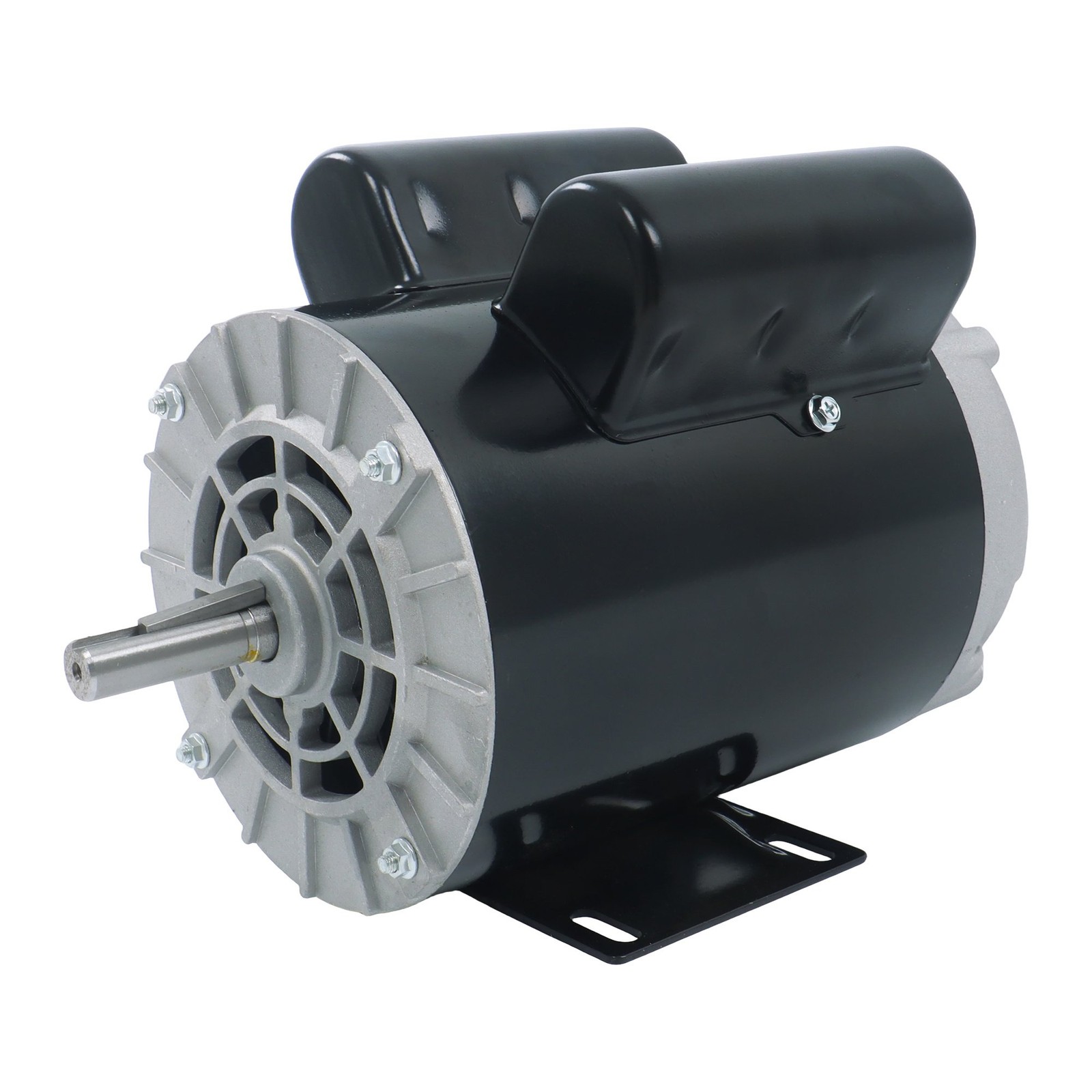 3450 RPM 3HP SPL Electric Motor Compressor Duty 56 Frame 1 Phase 115/230 Volts