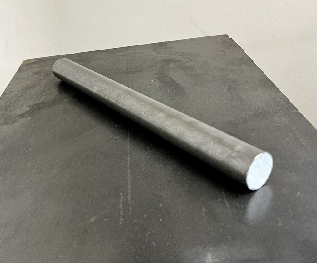 12L14 Steel Bar Stock 1 in Round x 12 in Long CNC Lathe Metal