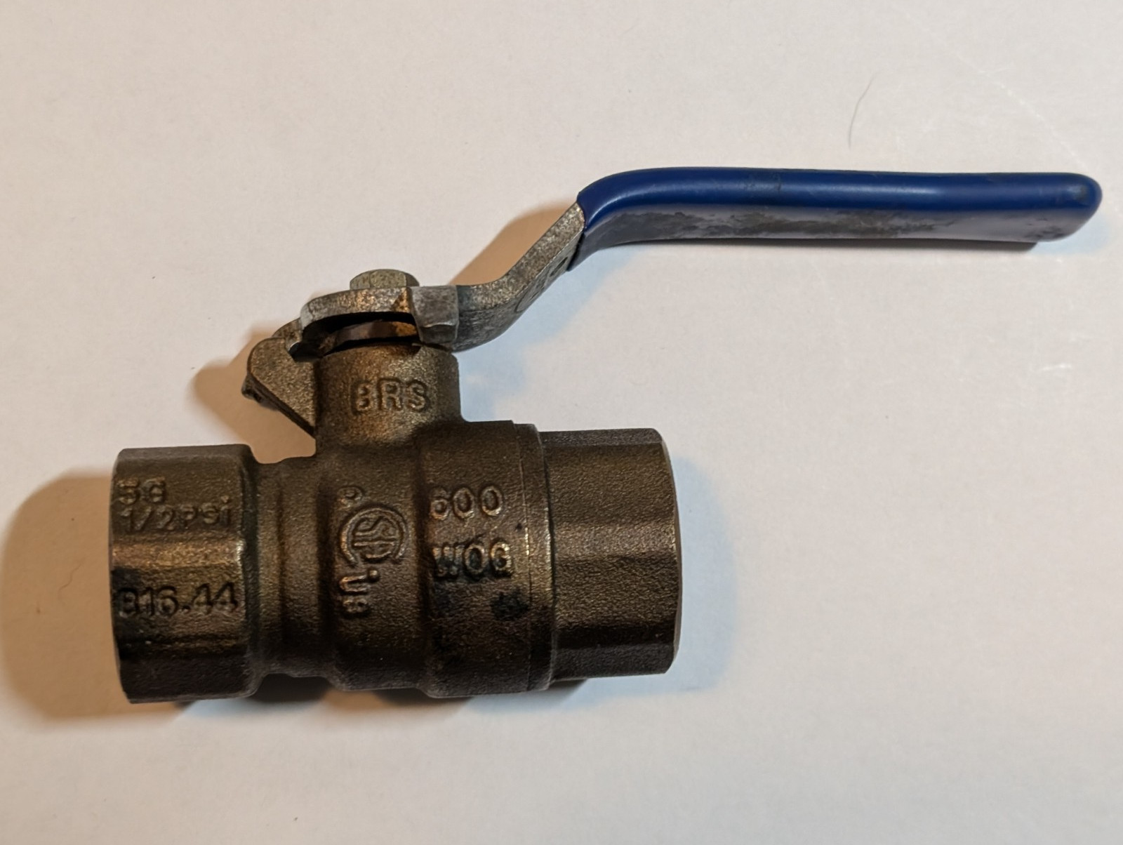 Milwaukee Valve Company BA-475B Ball Valve 1/2″ 600WOG Bronze/Brass