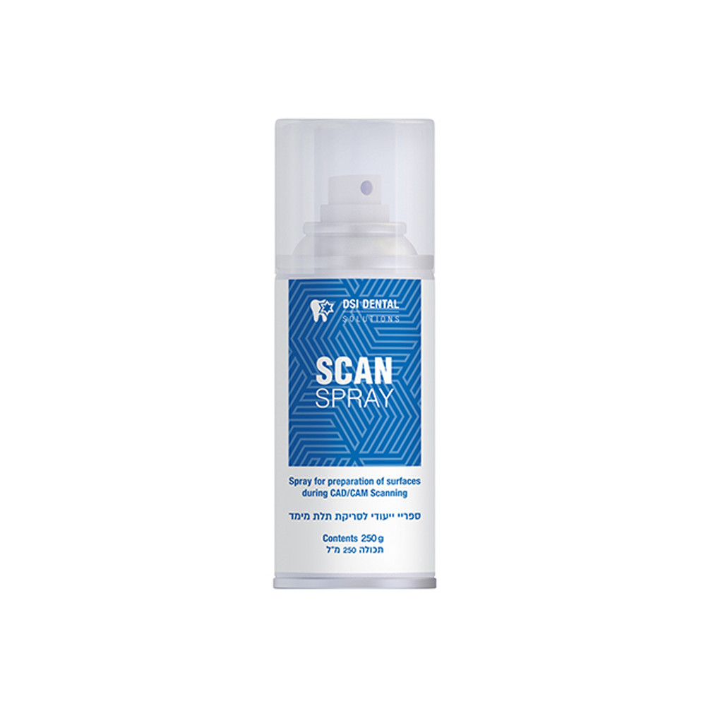 Dental Lab CAD/CAM 3D Extra-Oral Scan Spray for Dental Scanning 250g Fast Drying