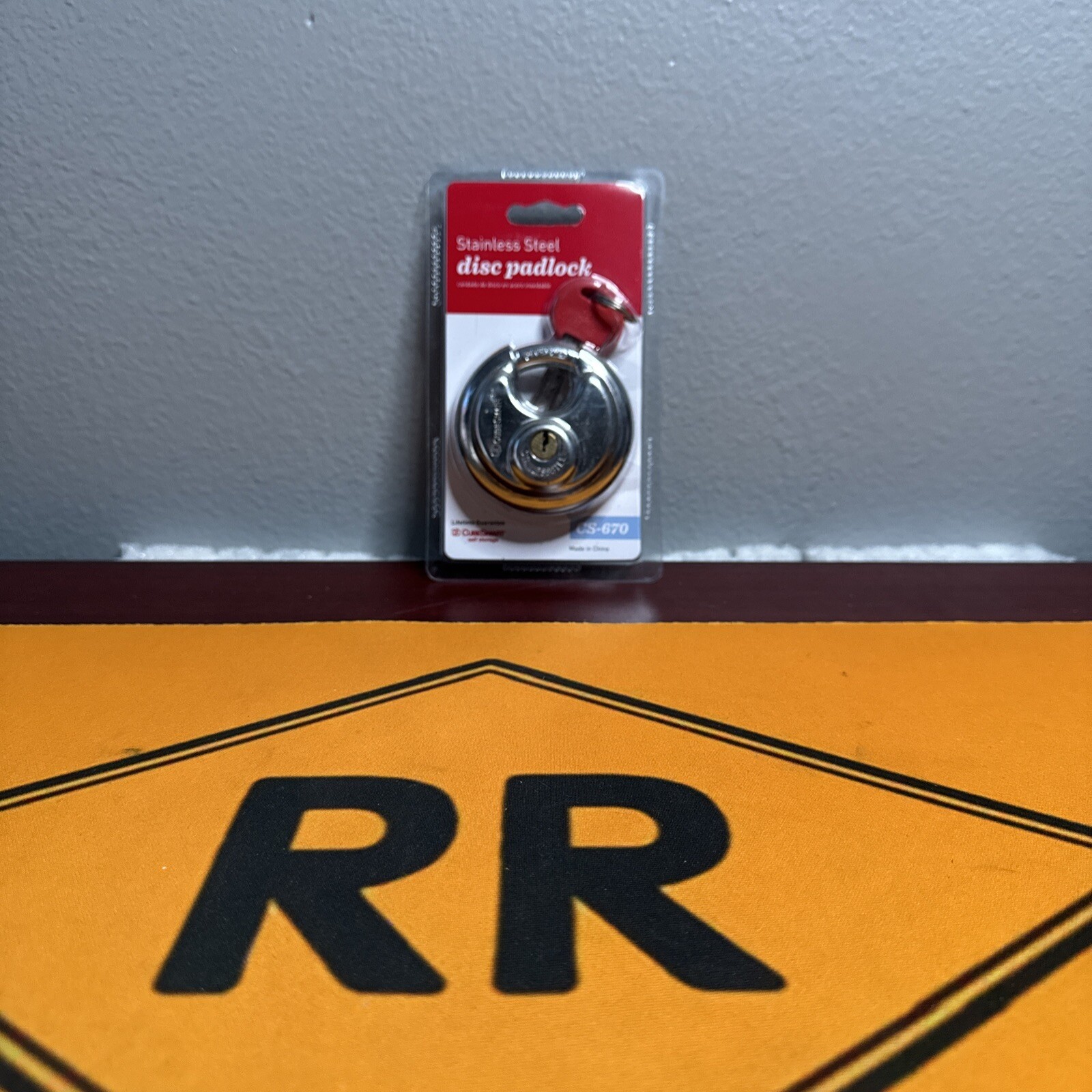 CubeSmart 2¾» Stainless Steel Disc Padlock