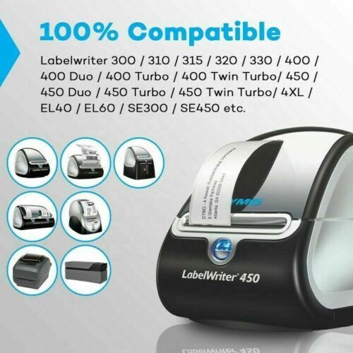 DYMO LW 1744907 4XL 4×6 4″x6″ – (1) to (80) Rolls Shipping Labels – FREE SHIP !