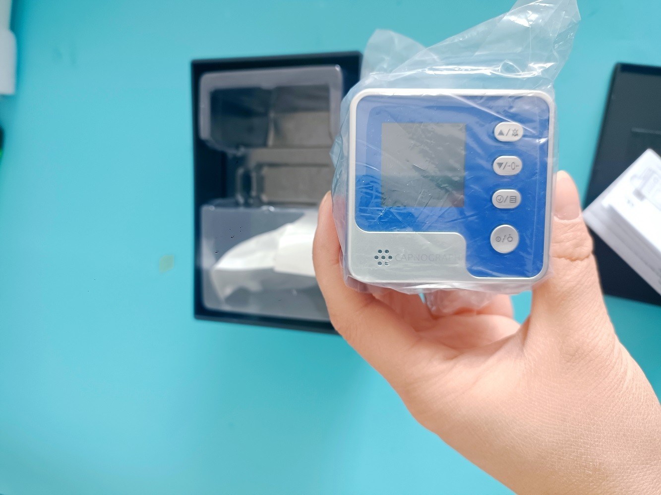 CA10M Mainstream End-tidal Capnograph ETCO2 Respiration Alarm Monitor Vet use