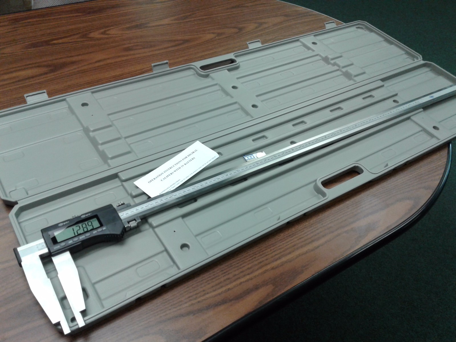 40″/1000mm ELECTRONIC DIGITAL CALIPER heavy duty long jaw-X-LARGE SCREEN