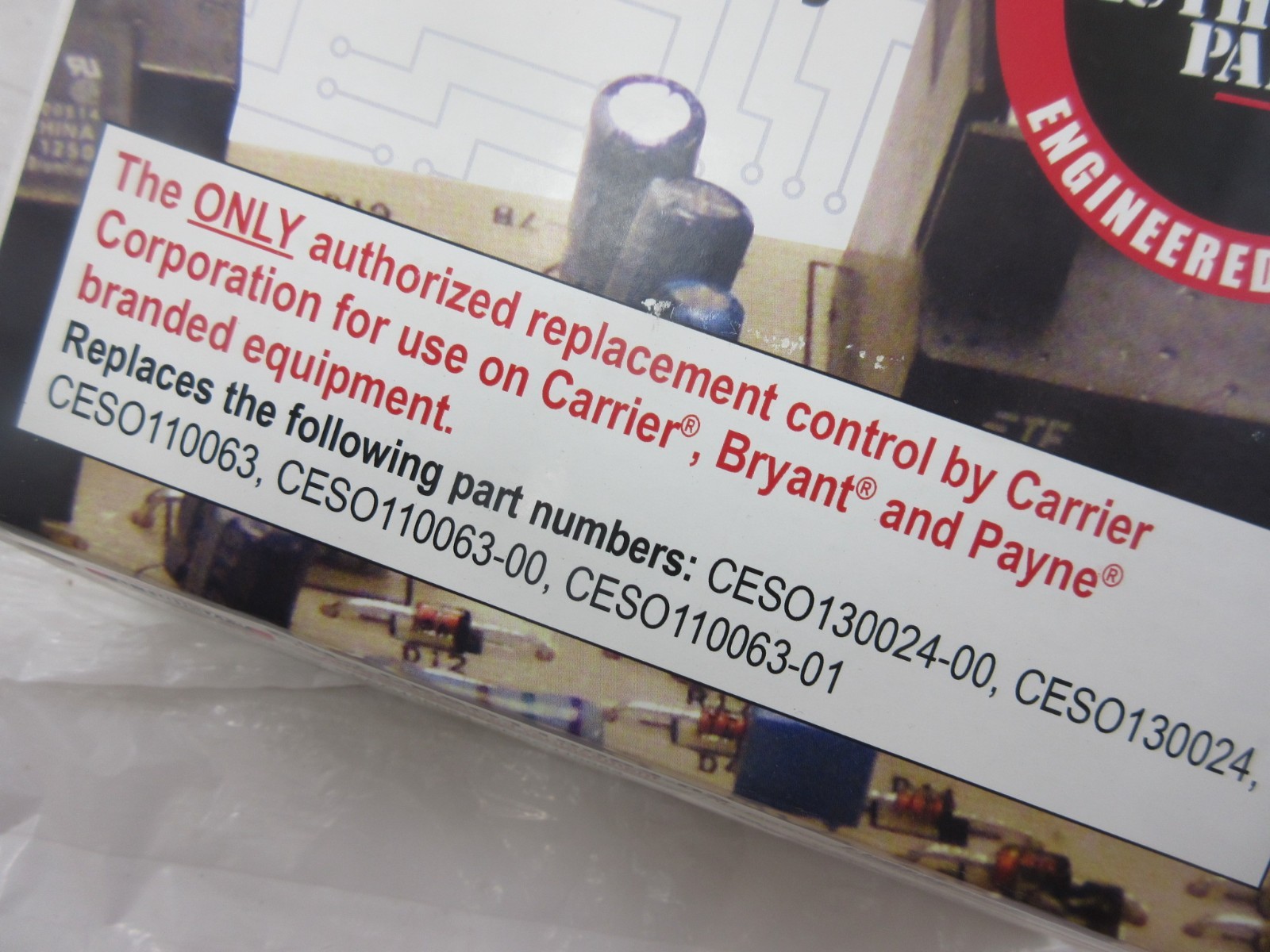 CARRIER BRYANT PAYNE CESO110063-02 HEAT PUMP DEFROST CONTROL BOARD