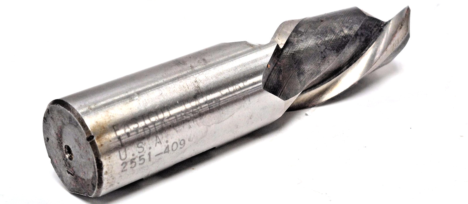 FASTCUT 63/64″ CORNER RADIUS END MILL 2″ LOC 2-FLUTE 4-1/2″ OAL HSS 2551-409