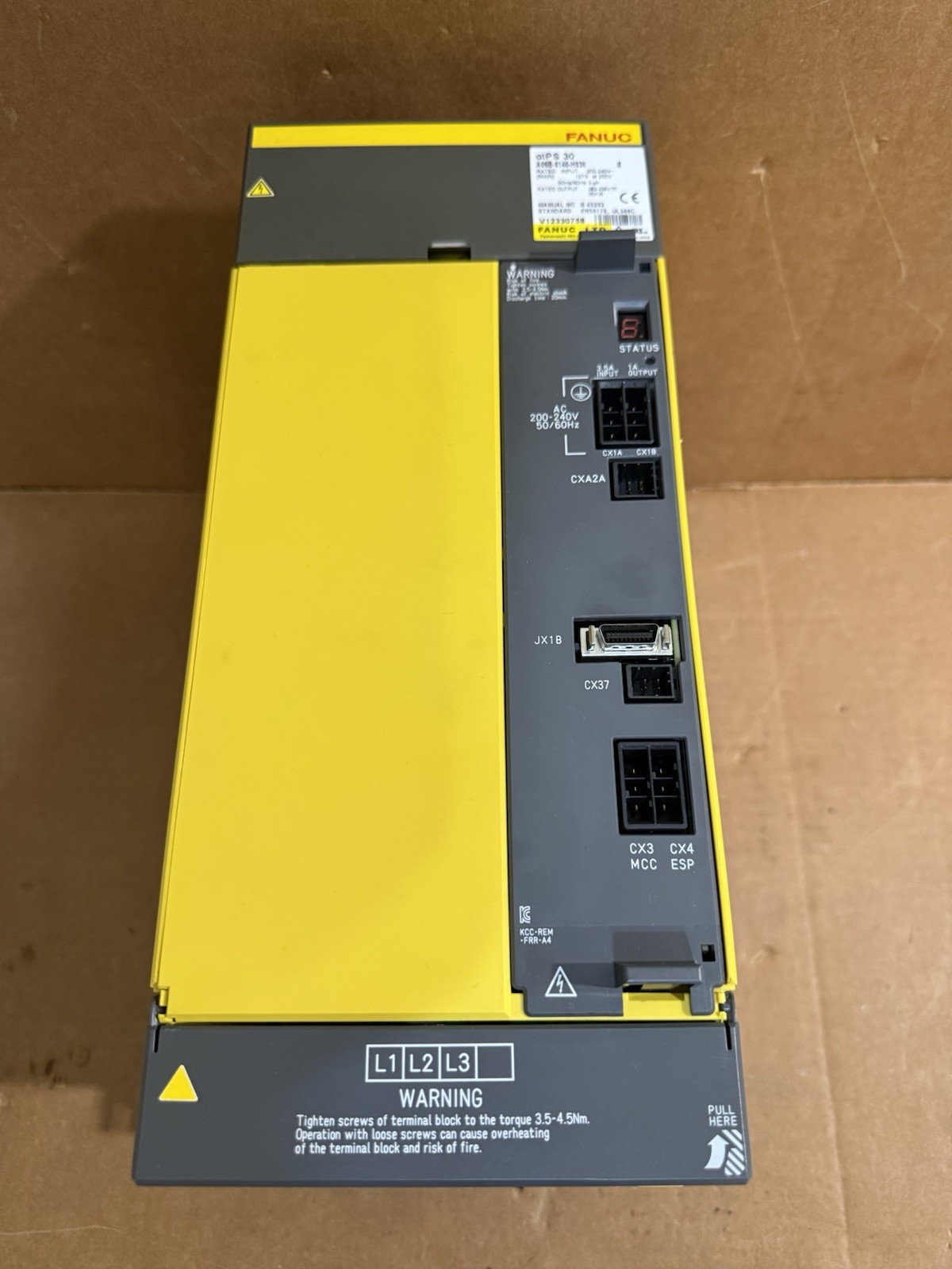 FANUC Power Supply A06B-6140-H030 As Pictured Free 30 Days Return NDA Available