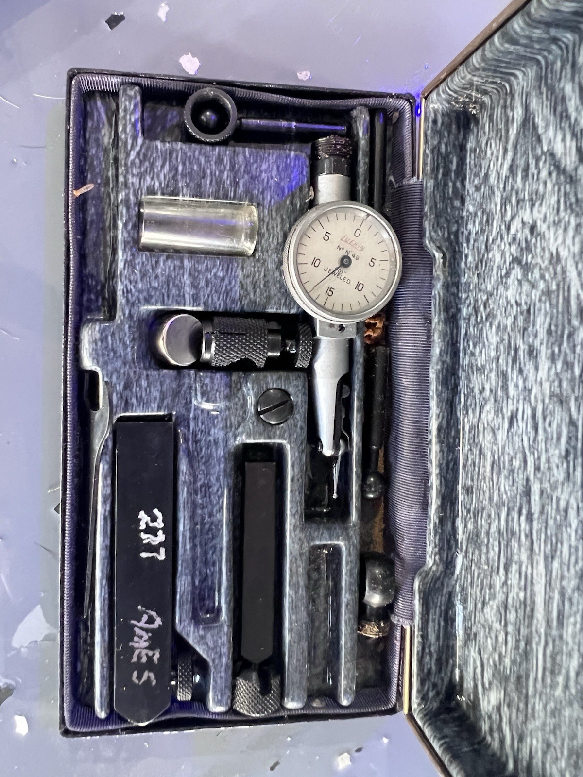 vintage precision machinist tooling.” Starrett