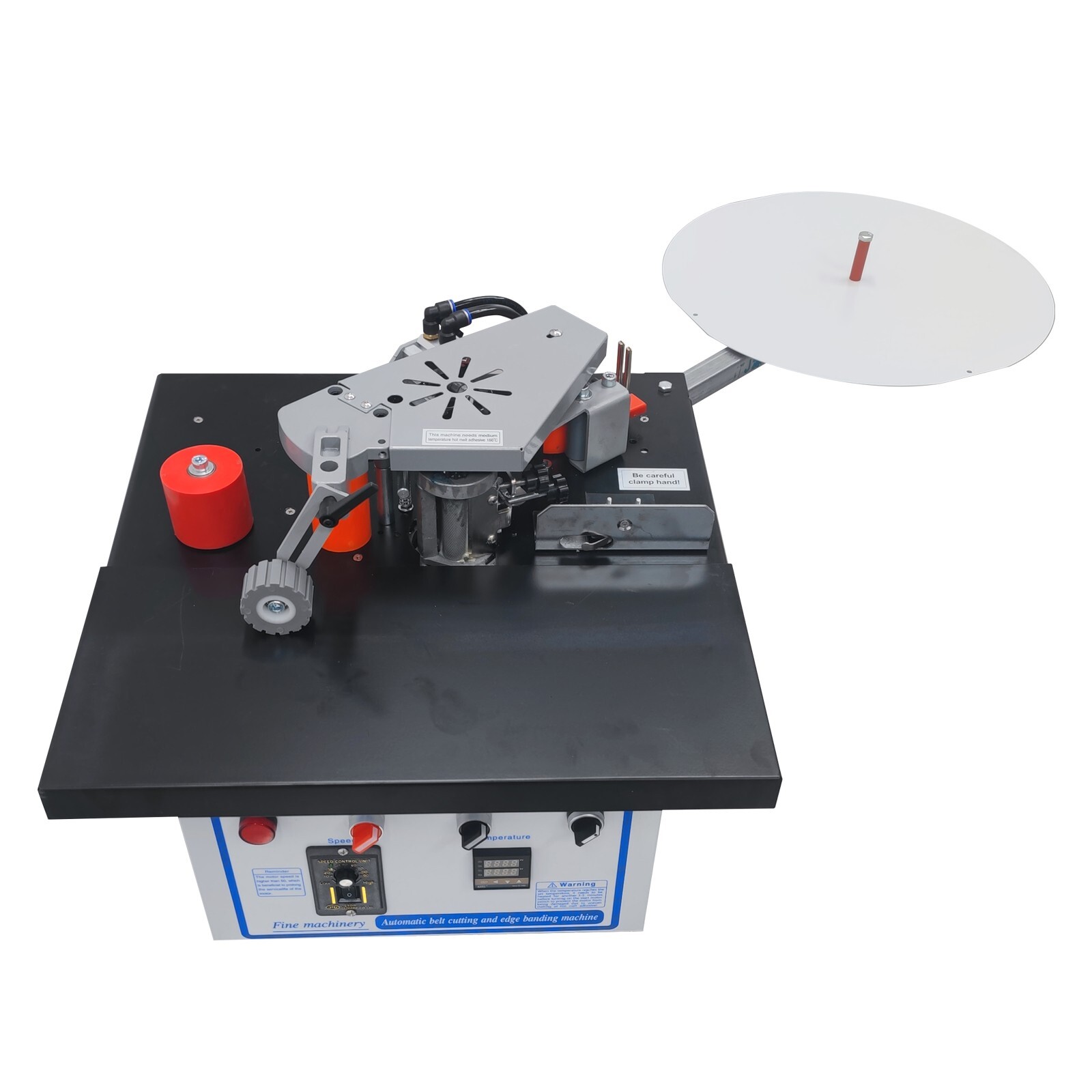 110V Auto Edge Banding Machine for Curved Straight Line 0-6/Min Small Type
