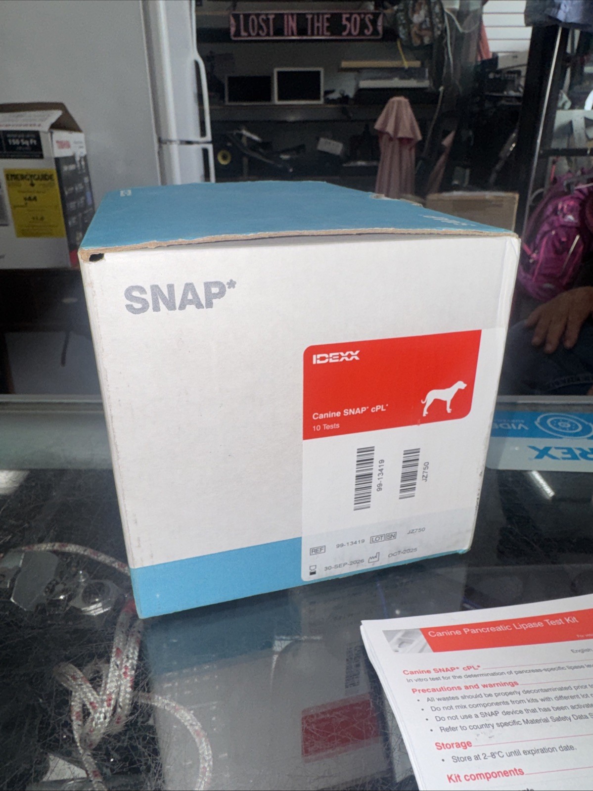 Idexx SNAP Feline Triple CANINE SNAP CPL HTWM (10 Tests) Expires 09/2026