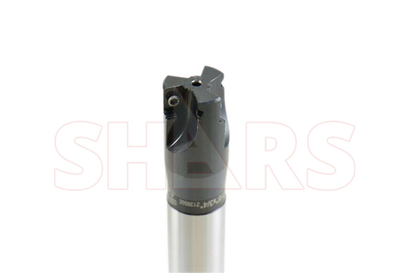 7/8×3/4×7-7/8 90° 3FL Indexable End Mill W/Cert +5pc APKT Insert P