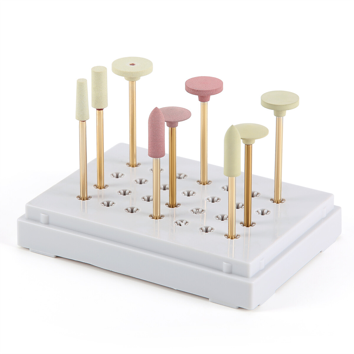 Dental Zirconia Diamond Grinding Polishing Kit HP RA Polisher for Contra Angle