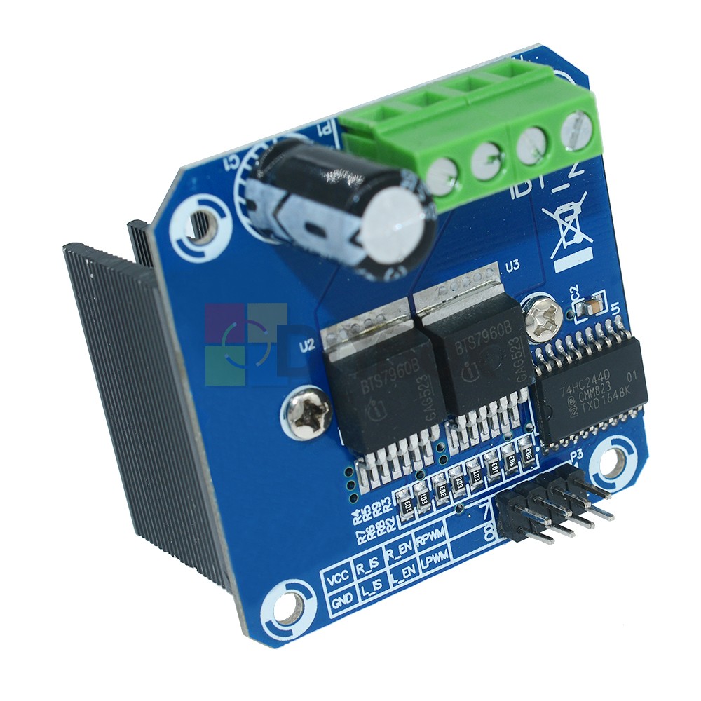 Lot Dual BTS7960B High-Power Motor Drive 43A H-Bridge Drive PWM For Arduino DIY