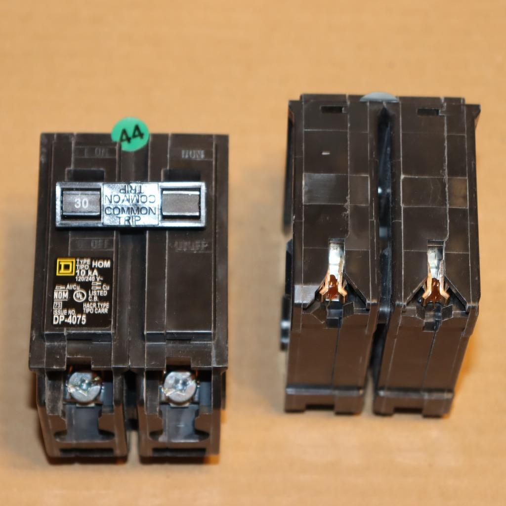 One New Square D HOM230 2 Pole 30 Amp HOMELINE Breaker