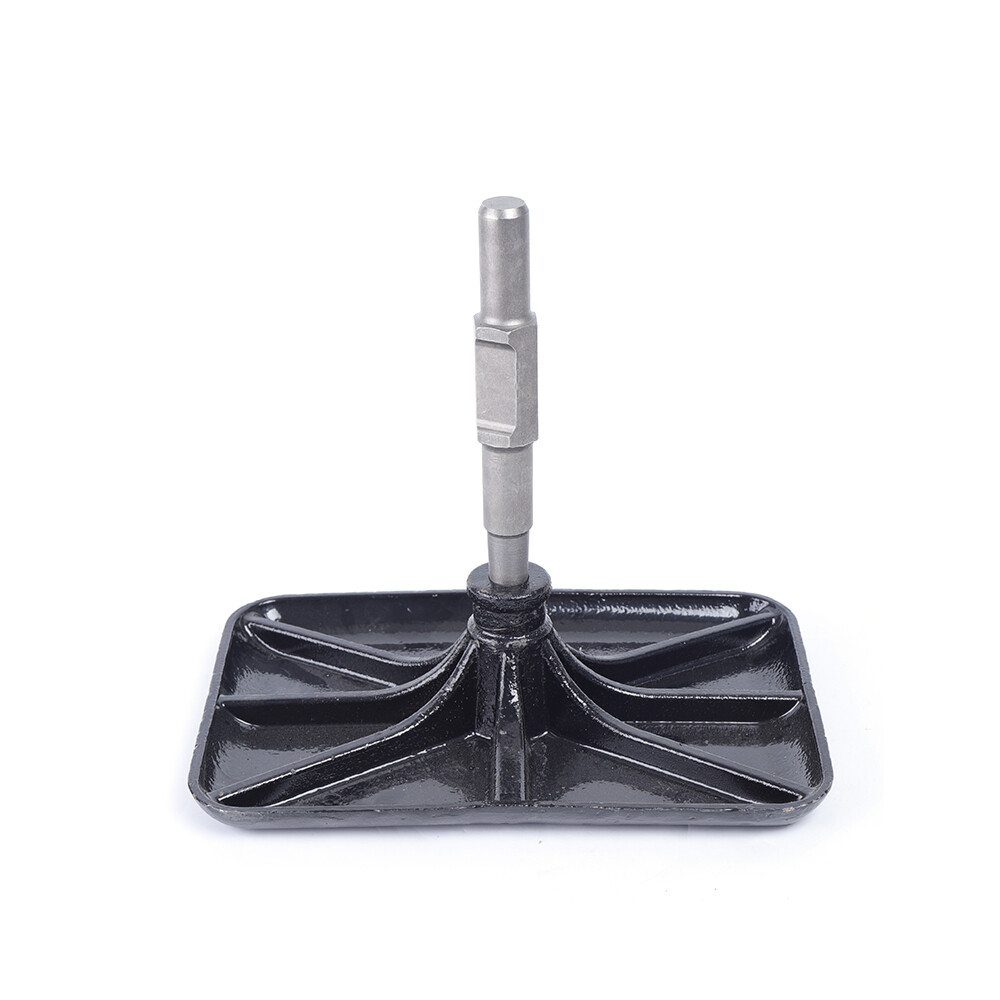 New Compactor Rammer Plate Jack Hammer Tamper Plate Manganese Steel Builder Tool