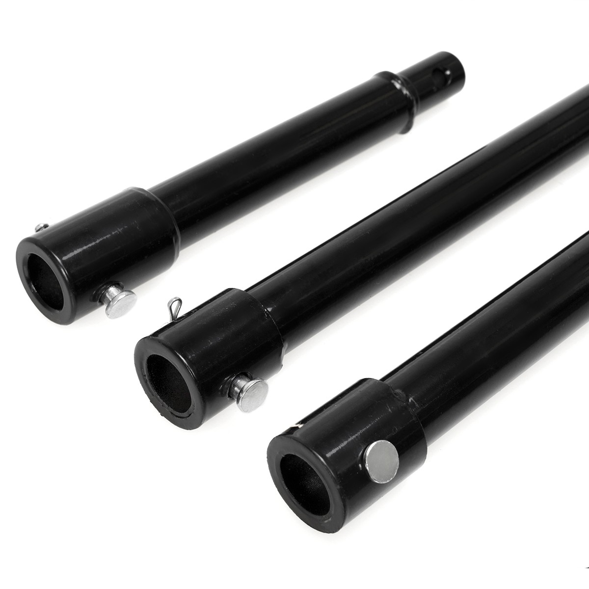 XtremepowerUS 3-Pieces Post Hole Digger Auger Extension With 3 Sizes 20″ 12″ 8″