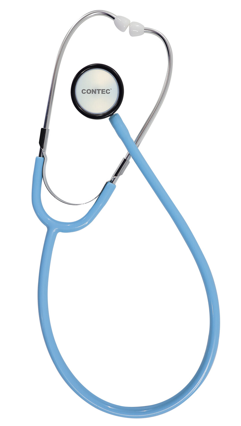 Blue Cardiology Stethoscope Tunable Diaphragm Professional Single Head SC11