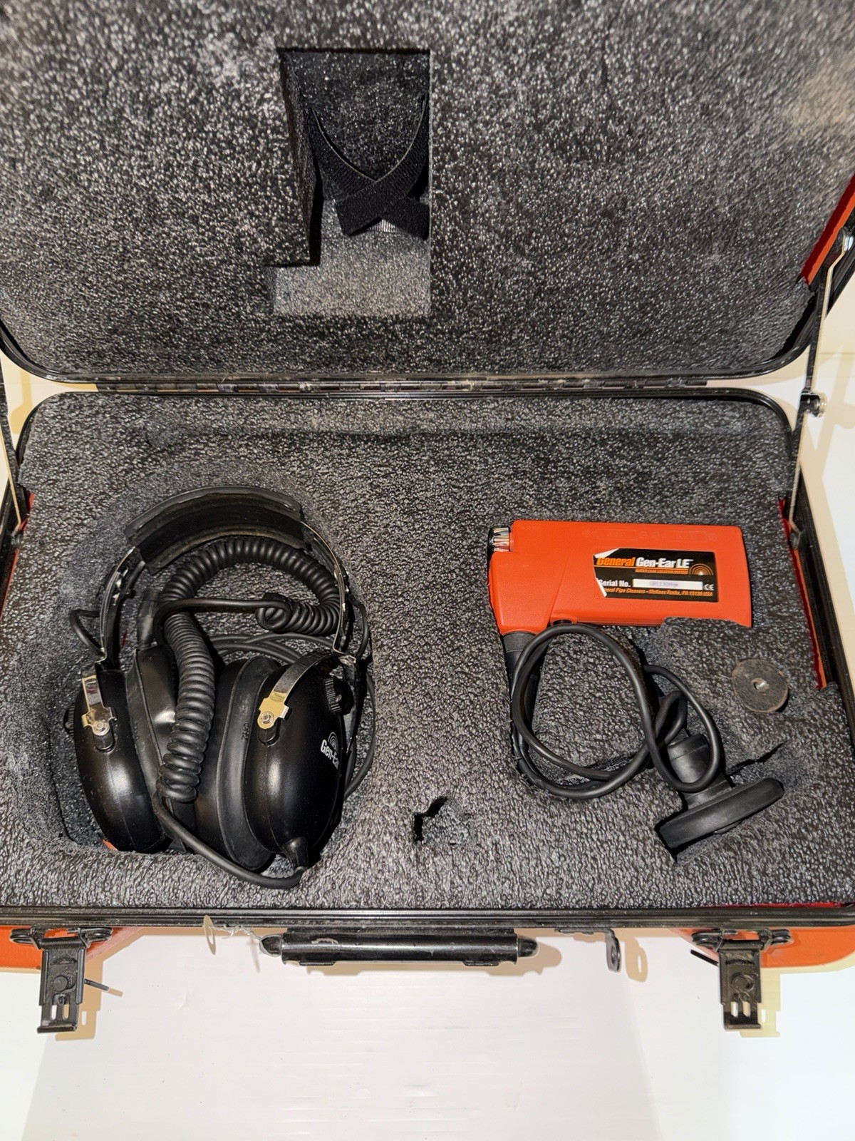 General Wire Gen Ear Water Slab Pipe Leak Location System LE Just Serviced!