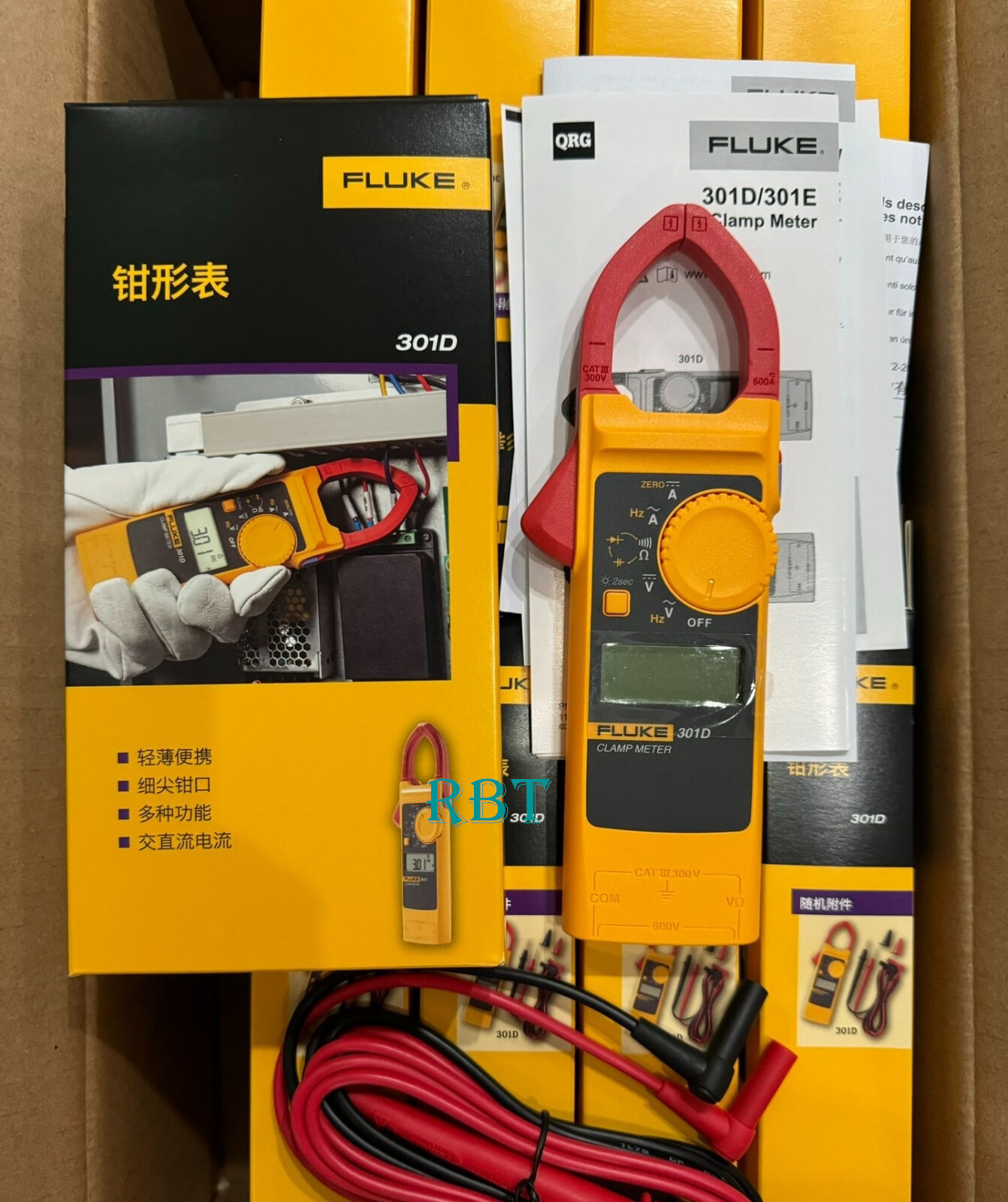 FLUKE 301D 600A Digital Fixture Meter brand new
