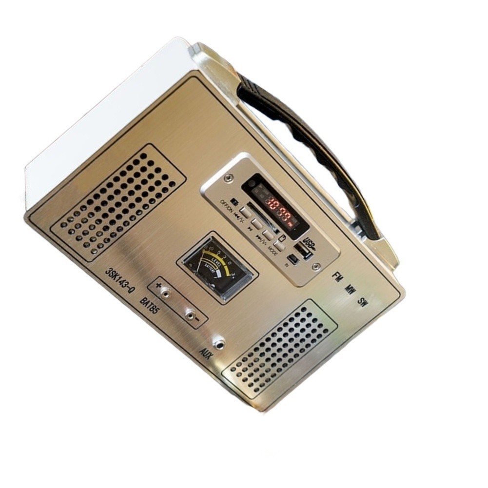 Metal Body For crystal Radio with 200x120x80mm Dimensions and For fm Support