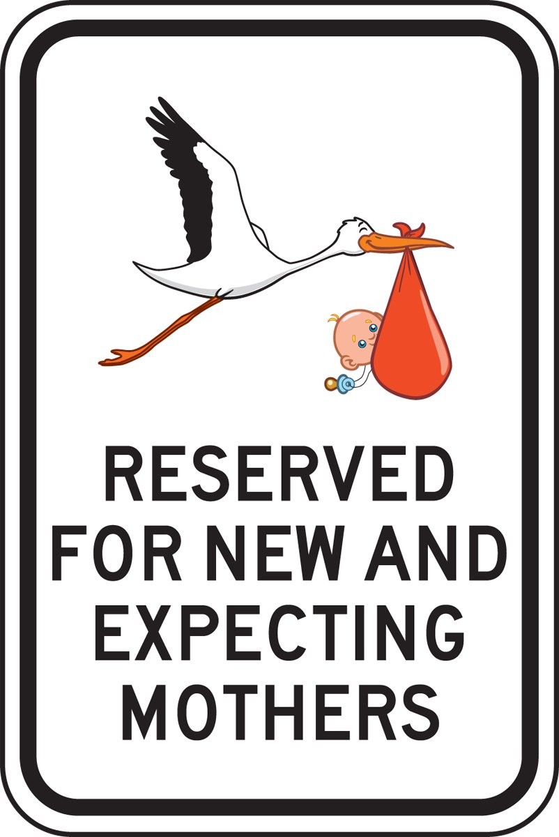 AccuformNMC FRP358RA Engineer-Grade Reflective Aluminum Parking Sign