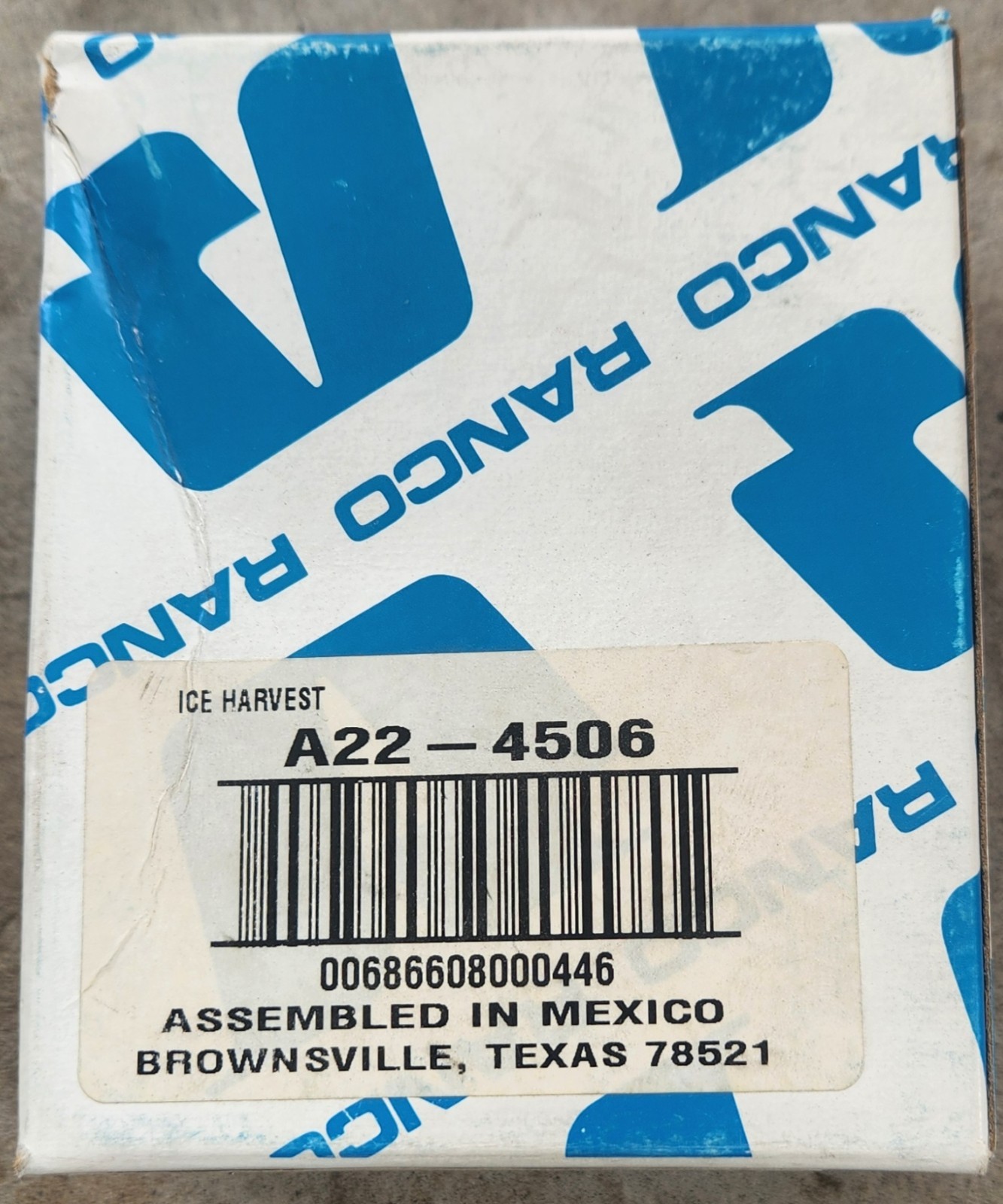 Ranco A22-4506 Adaptable Ice Harvest Control