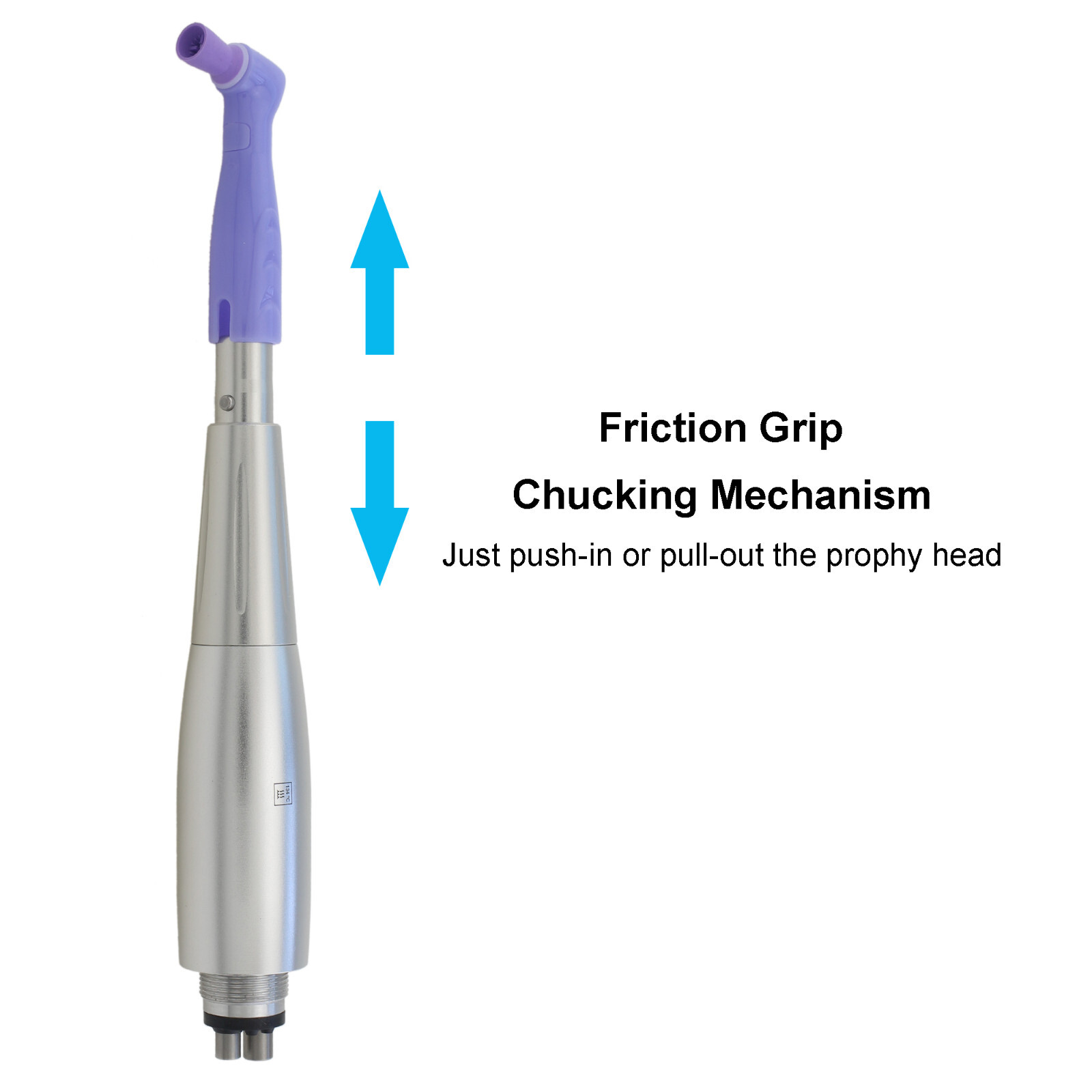 Dental Hygiene Prophy Handpiece 4:1 Low Speed Air Motor 4 Hole Nose Cone 3000rpm