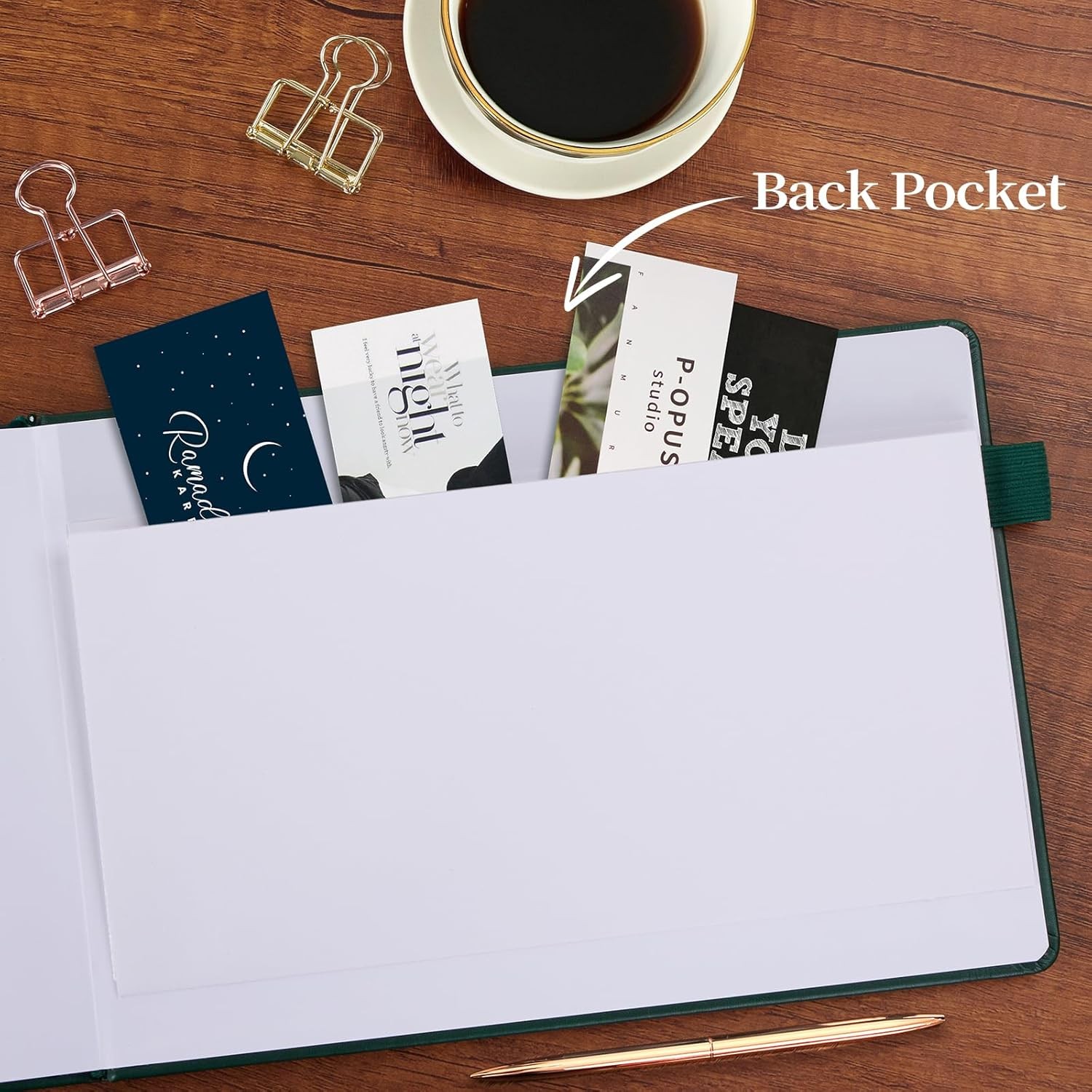JUBTIC Notary Journal Log Book – Public of 10×7, Dark Green