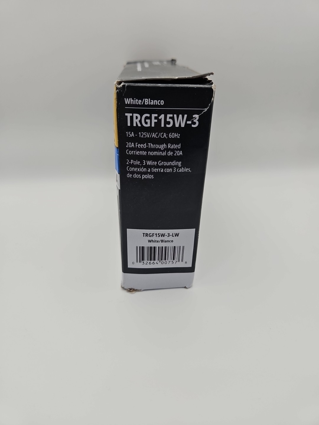 Eaton Tamper Resistant TRGF15W-3 15A/125V GFCI Recept 3-pack White F2***