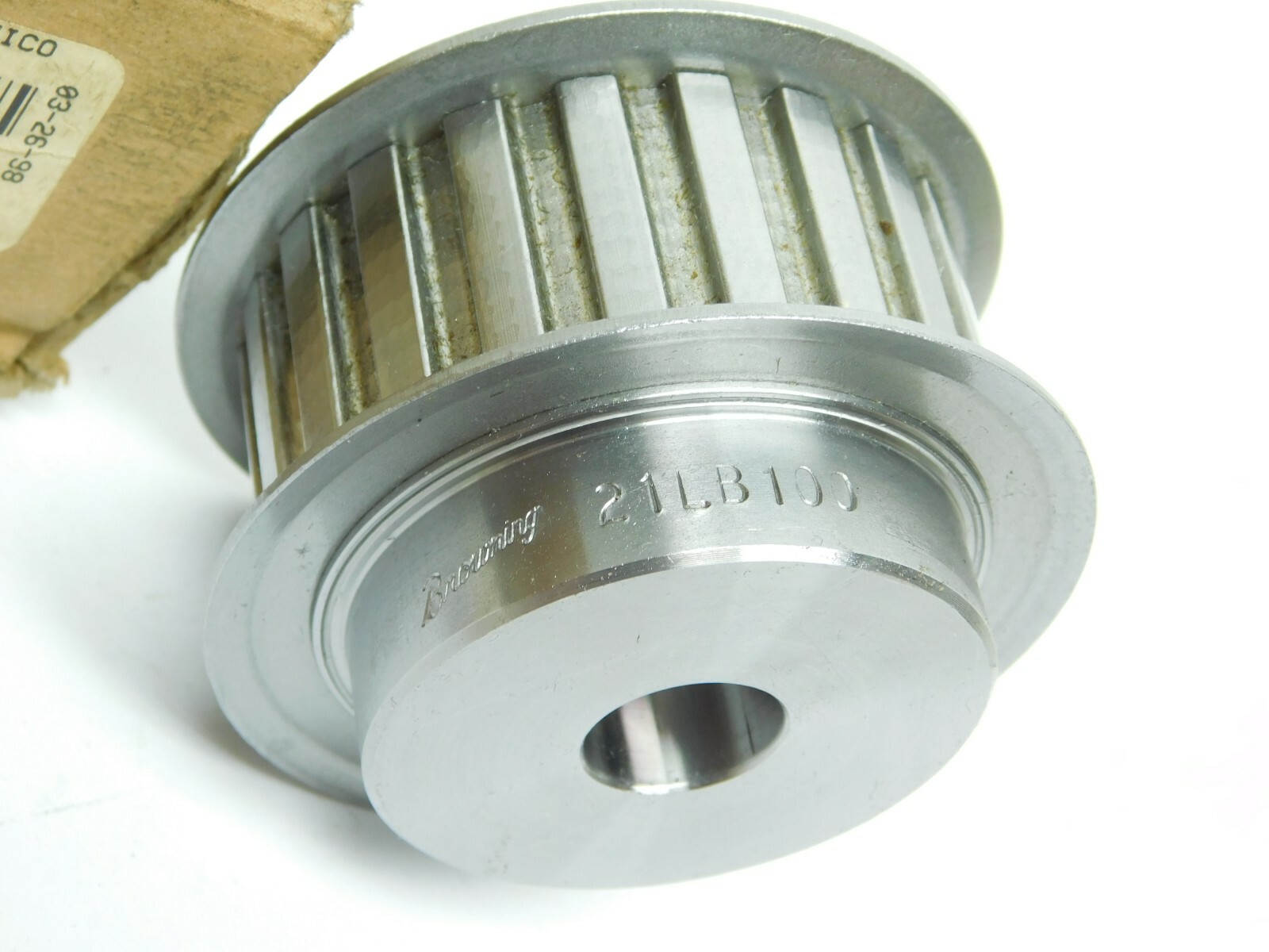 NEW! Browning 21LB100 Timing Pulley Steel Sprocket 5/8″ Bore x 1-1/16″ Wide LV