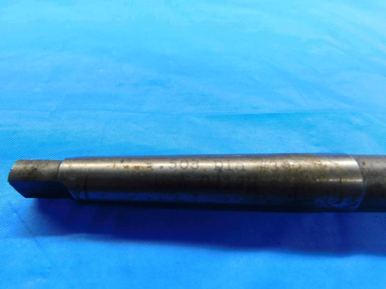 REGAL BELOIT 0.503 OD HSS REAMER MT1 SHANK SPIRAL 6 FL .503 .5030 .5000 +.0030