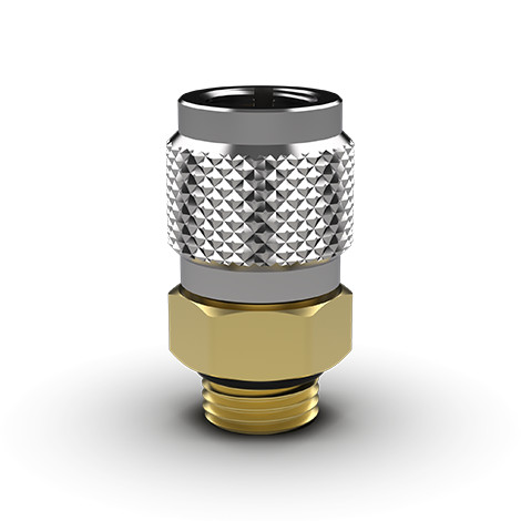 Fieldpiece RVC5 1/2″ NPT VCRT Service Port Fitting, Brass Connection