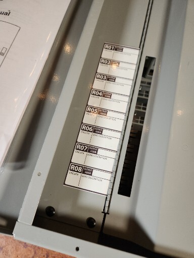 Douglas Lighting Controls Empty Enclosure With 24VAC Transformer & 8 Relay Spots