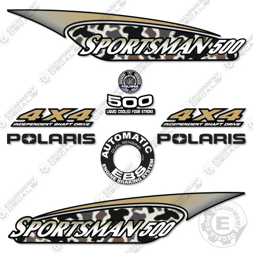 Fits Polaris Sportsman 500 Decal Kit ATV – 7 YEAR OUTDOOR 3M VINYL!