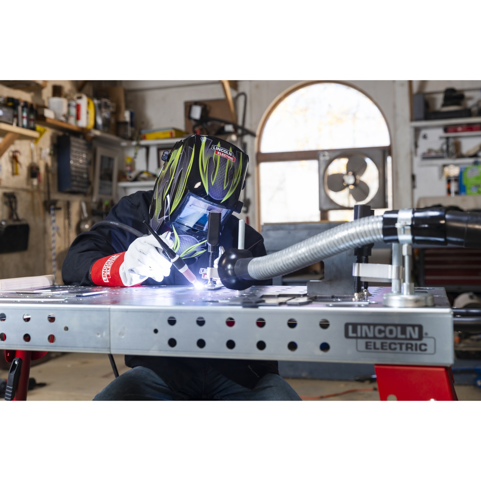 Lincoln Electric Weld-Pak 225i Stick/TIG Welder, Dual Voltage 120/230V, 225 Amp