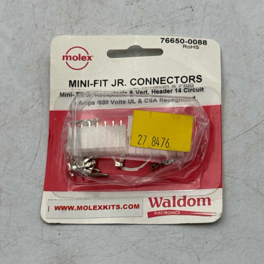 Molex 76650-0088 Mini-Fit Jr Connector Kit 14 Circuit BR8469