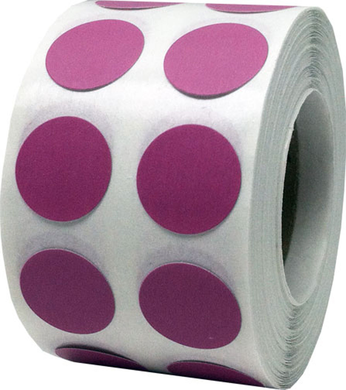 Circle Dot Stickers | 0.5″ Inch Round | 1,000 Pack | Pick One Color