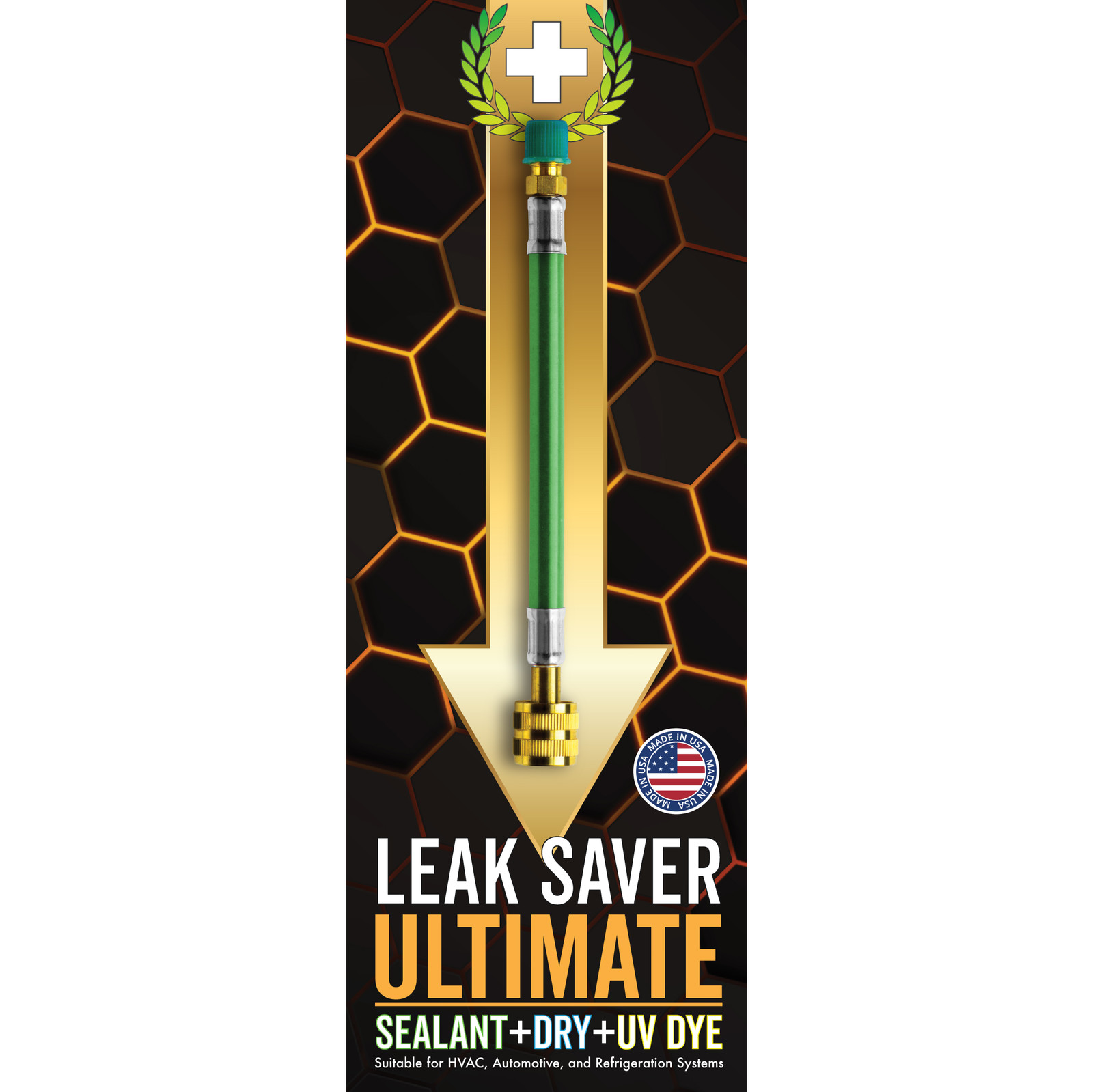 Leak Saver Direct Inject ULTIMATE for AC, Refrigeration, and Automotive – 6 PACK