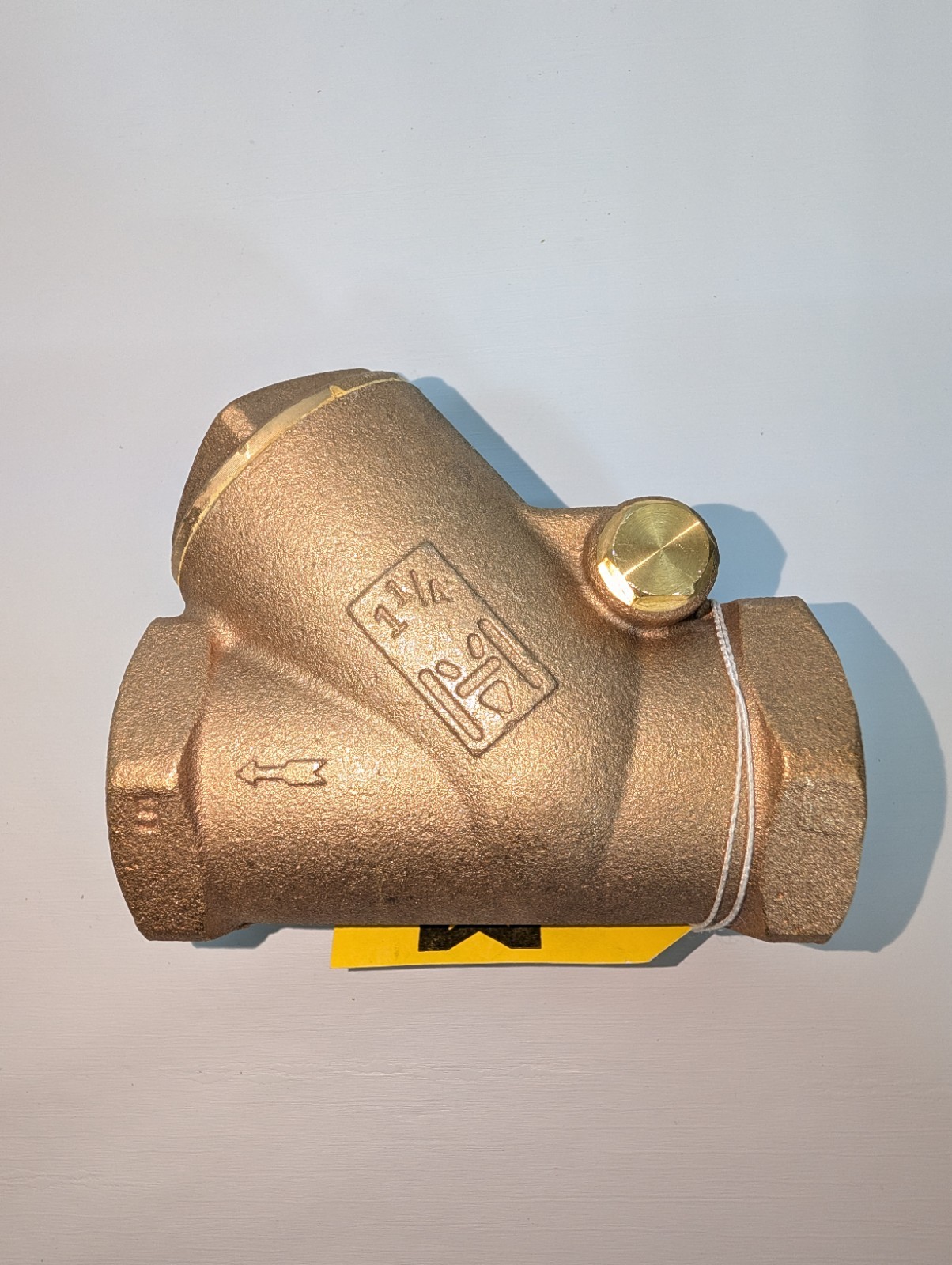 Milwaukee Valve 515Y 1 1/4″ 1-1/4″ Fnpt Bronze Swing Y Check Valve