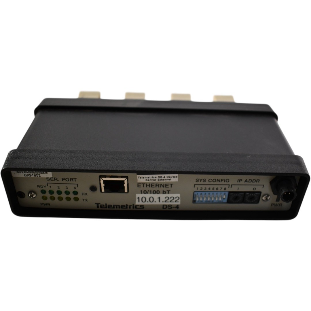 Telemetrics DS-4 DS Device Server 9254549000 Serial to Ethernet 4 Port Controlle