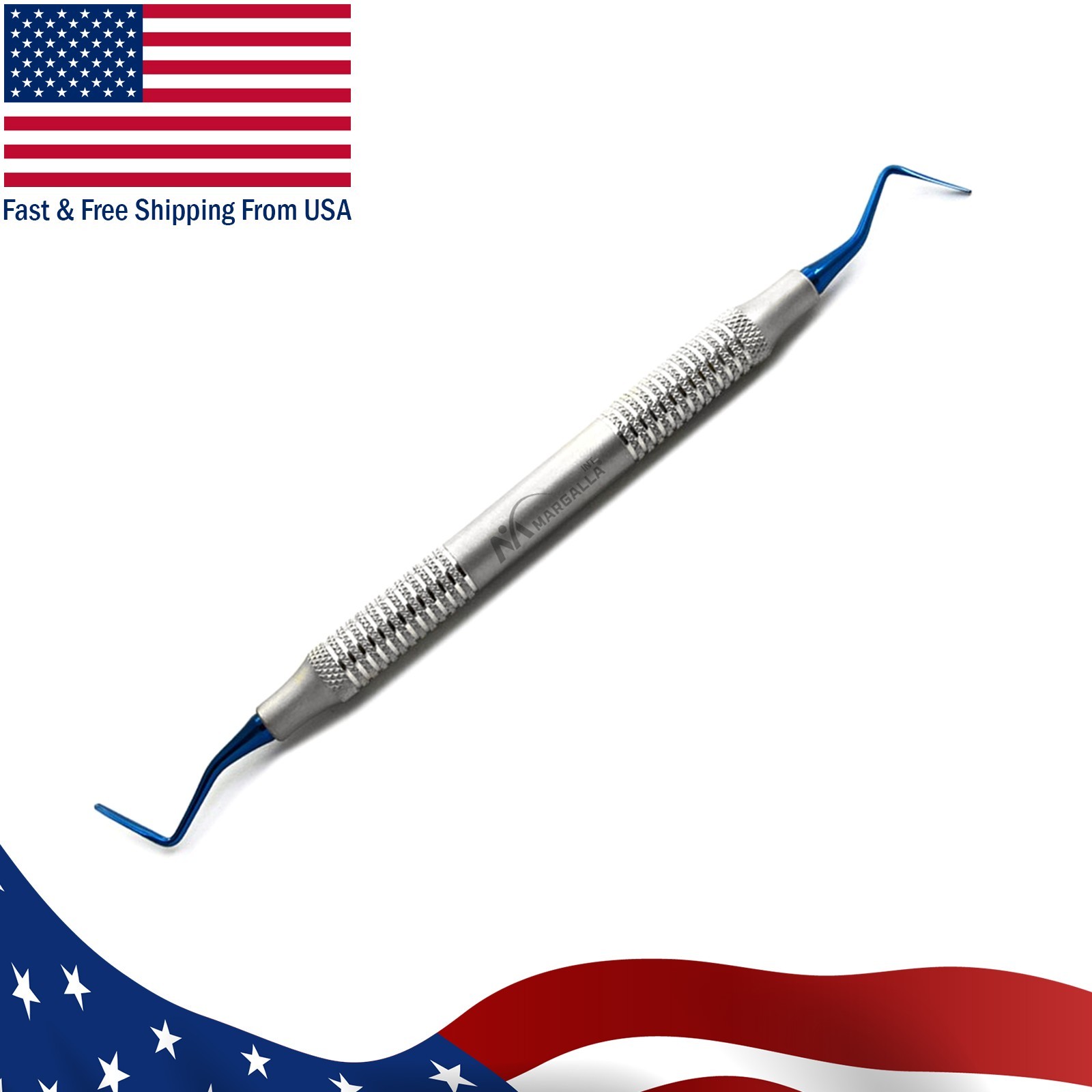 Serrated Periotome PT1 PT2 Set Dental Implant Tooth Atraumatic Extraction Scaler