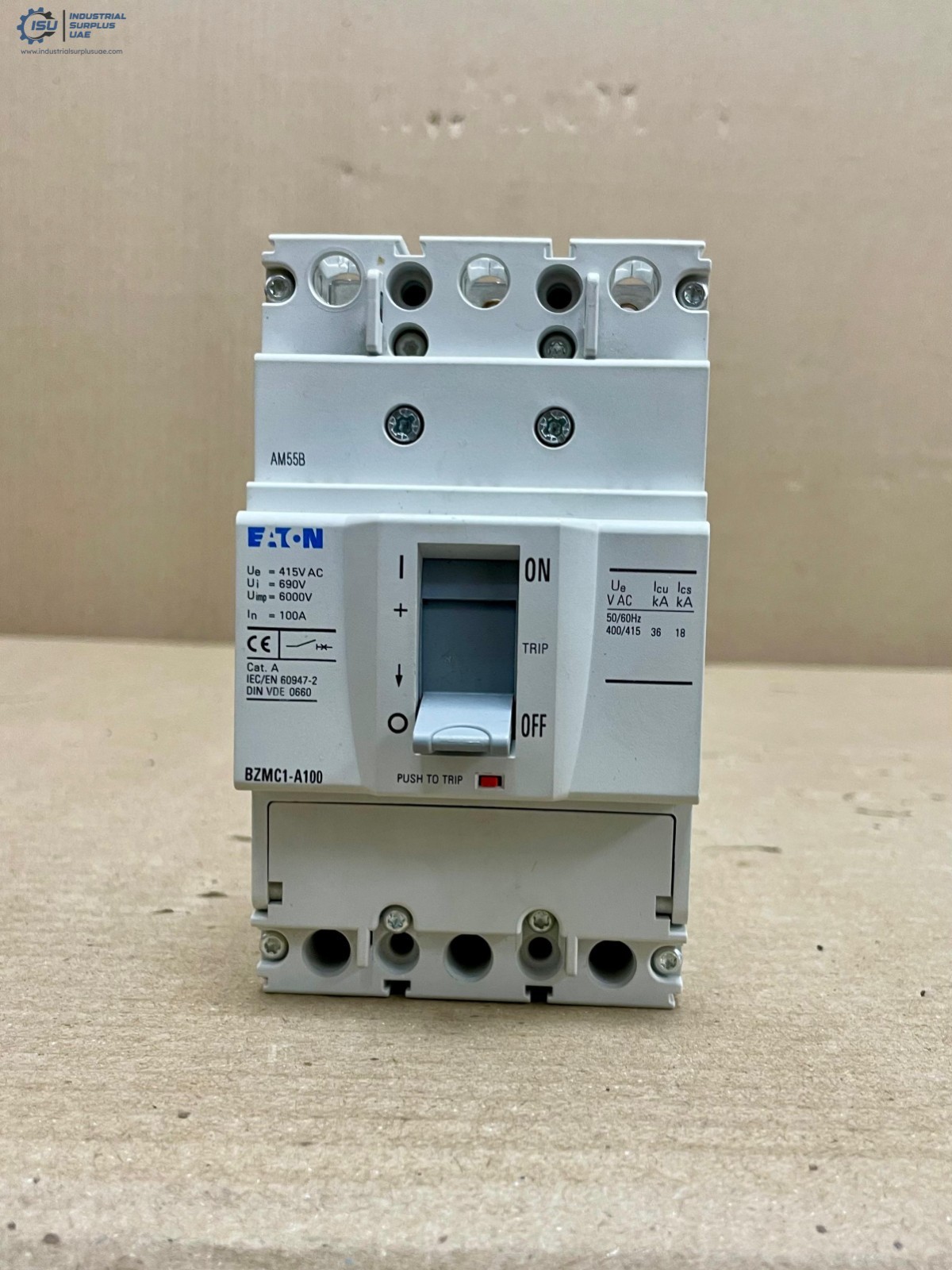 Eaton BZMC1-A100 Molded Case Circuit Breaker 100 Amps 3P #New