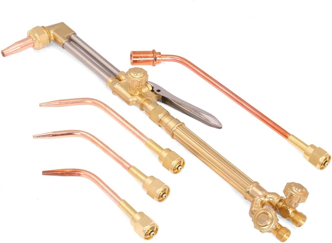Stark USA Portable Oxygen Acetylene Welder Include Nozzles Cutting Blue